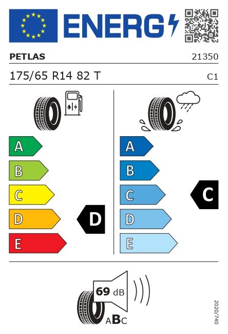 Petlas 175/65 R14 82T Elegant PT311 Yaz Lastiği 2025