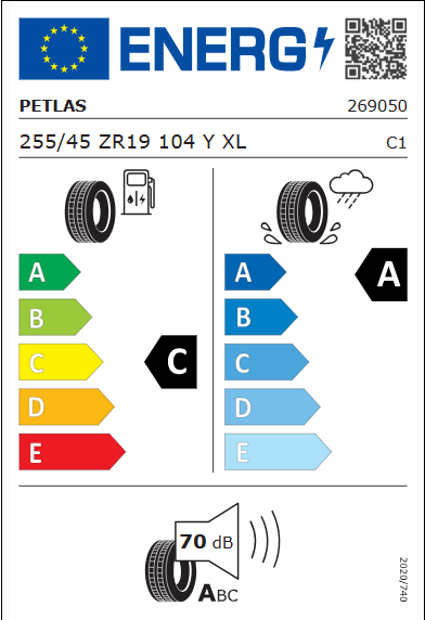 Petlas 255/45 ZR19 104Y XL Prestige Sport Yaz Lastiği 2026