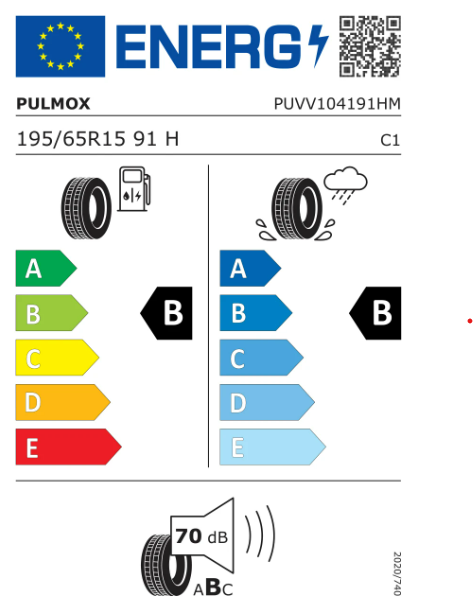 Pulmox 195/65 R15 91H Sharkon 400 Yaz Lastiği 2026