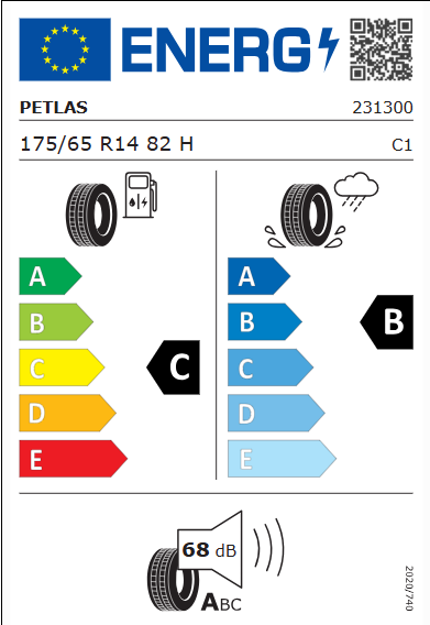 Petlas 175/65 R14 82H Prime Comfort Yaz Lastiği 2026