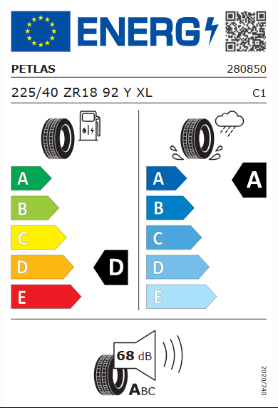 Petlas 225/40 ZR18 92Y XL Prestige Sport Yaz Lastiği 2026