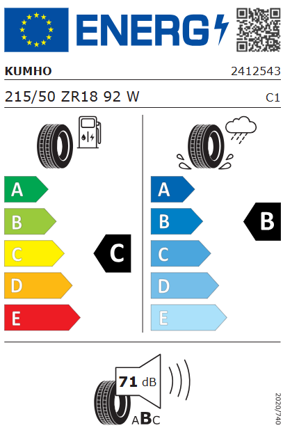 Kumho 215/50 R18 92W Ecsta PS71 Yaz Lastiği 2025